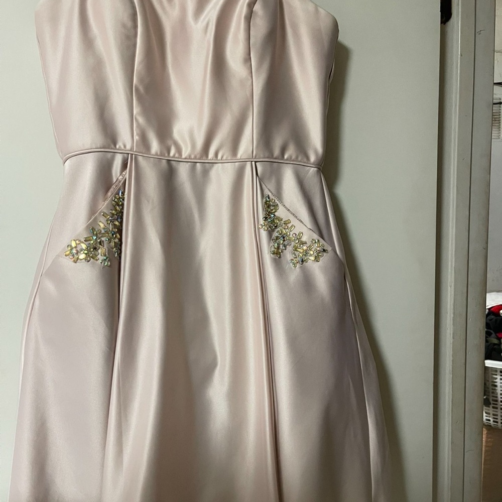 Blondie Nites Pink Midi Dress